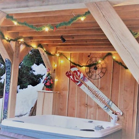 Chalet Miravidi, Montchavin-La Plagne, Jacuzzi & Sauna Exterior photo