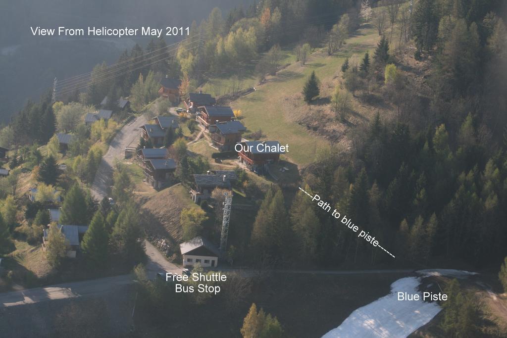 Chalet Miravidi, Montchavin-La Plagne, Jacuzzi & Sauna Exterior photo